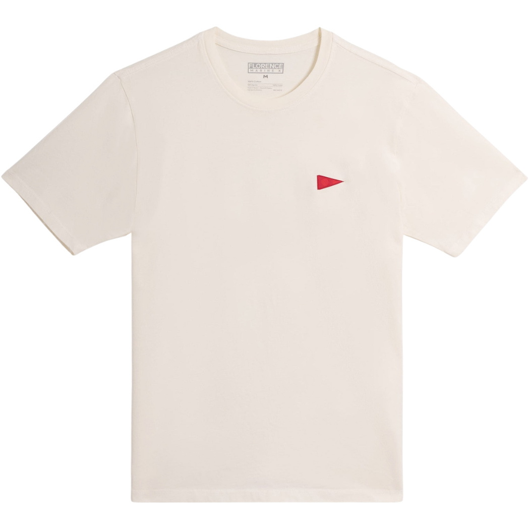 2026 Florence Marine X Männer Burgee T-Shirt FMTS00127 - Off White